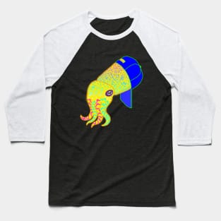 Fly Cuttlefish Baseball T-Shirt